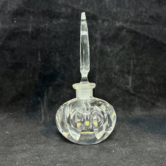 Irving W Rice & Co Cut Crystal Perfume Bottle Made In West Germany - Picture 6 of 9